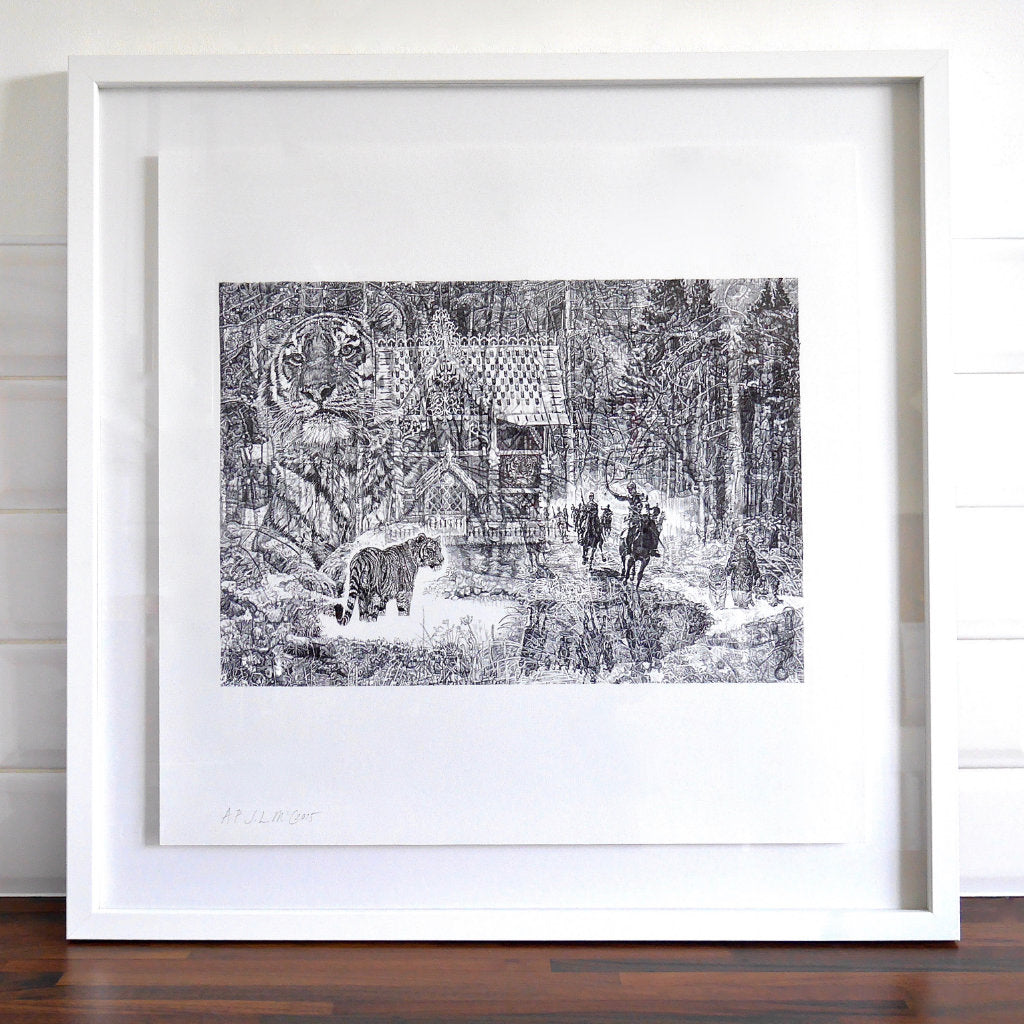 Shh, it's a Tiger! Limited Edition Print