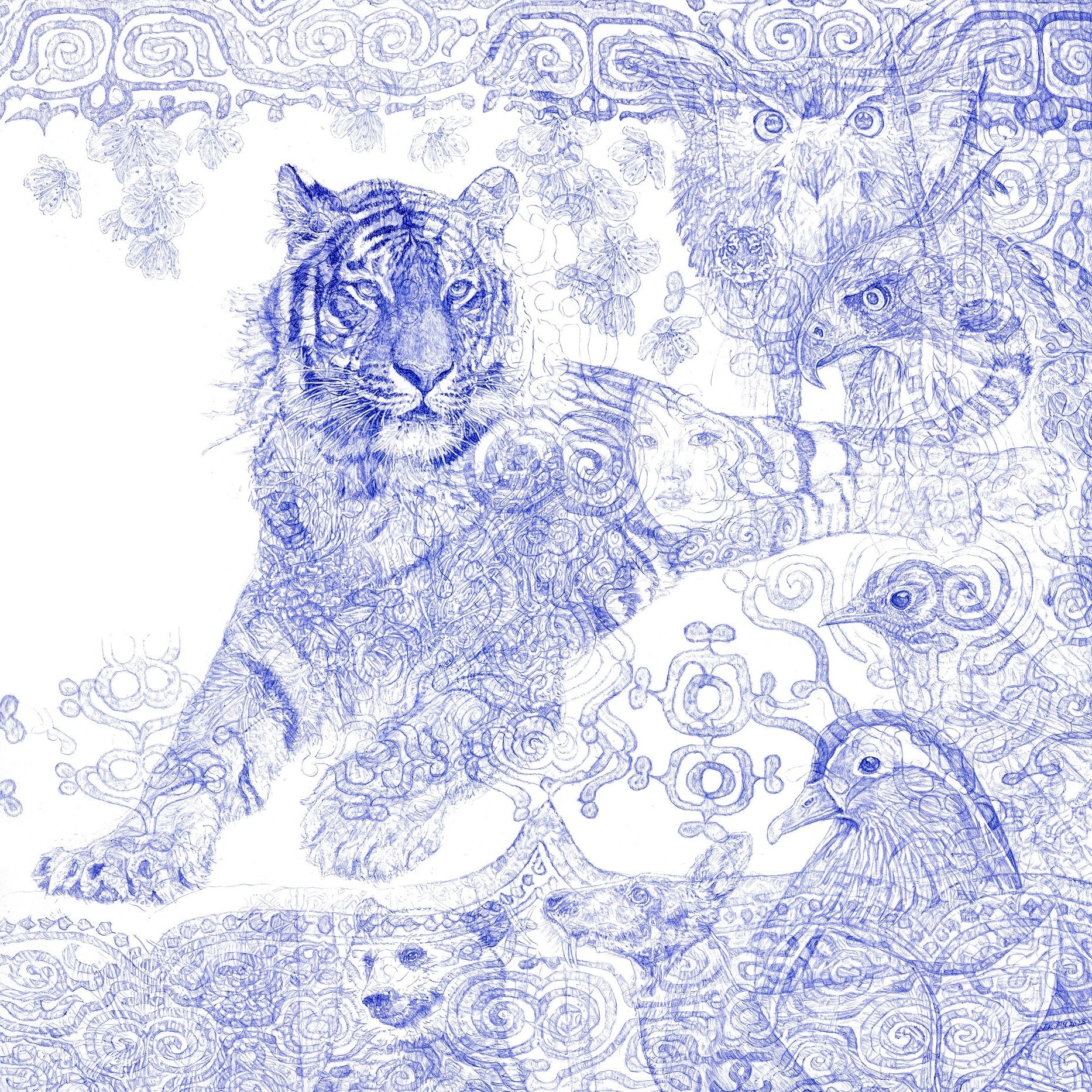 Dear Amur Tiger Limited Edition Print